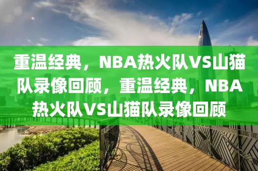 重温经典，NBA热火队VS山猫队录像回顾，重温经典，NBA热火队VS山猫队录像回顾