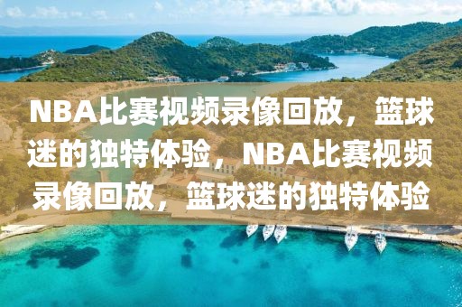 NBA比赛视频录像回放，篮球迷的独特体验，NBA比赛视频录像回放，篮球迷的独特体验