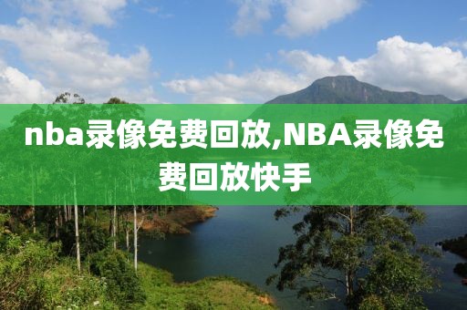 nba录像免费回放,NBA录像免费回放快手