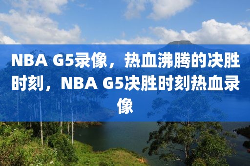 NBA G5录像，热血沸腾的决胜时刻，NBA G5决胜时刻热血录像