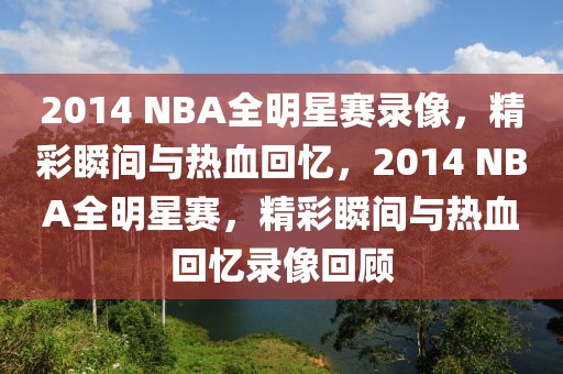 2014 NBA全明星赛录像，精彩瞬间与热血回忆，2014 NBA全明星赛，精彩瞬间与热血回忆录像回顾