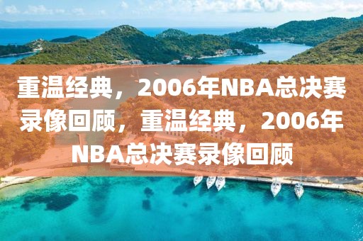 重温经典，2006年NBA总决赛录像回顾，重温经典，2006年NBA总决赛录像回顾